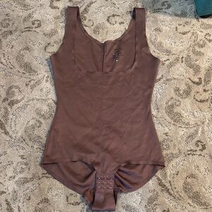 Brown Shapewear Bodysuit